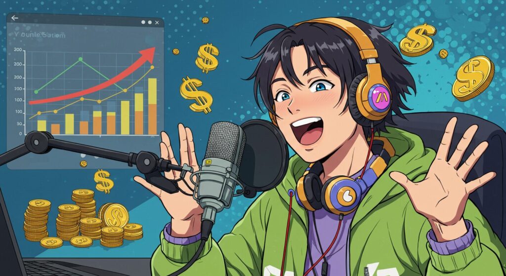 アニメYouTubeチャンネルで稼ぐ！成功への徹底ガイド