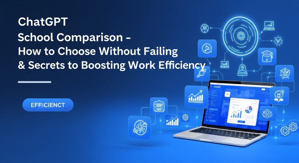 ChatGPTスクール徹底比較！失敗しない選び方と業務効率化の秘訣
