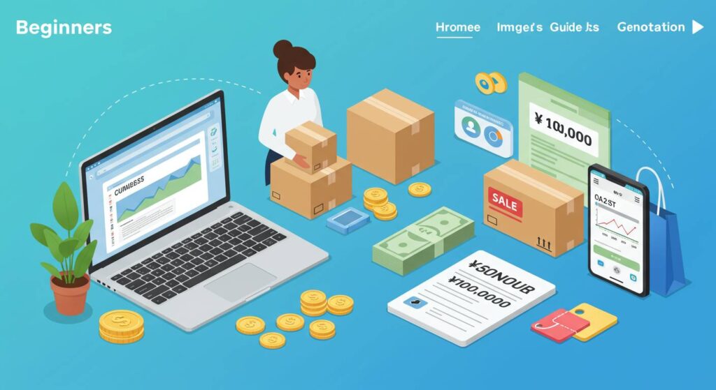 初心者でも月10万円稼げる！物販転売の始め方完全ガイド