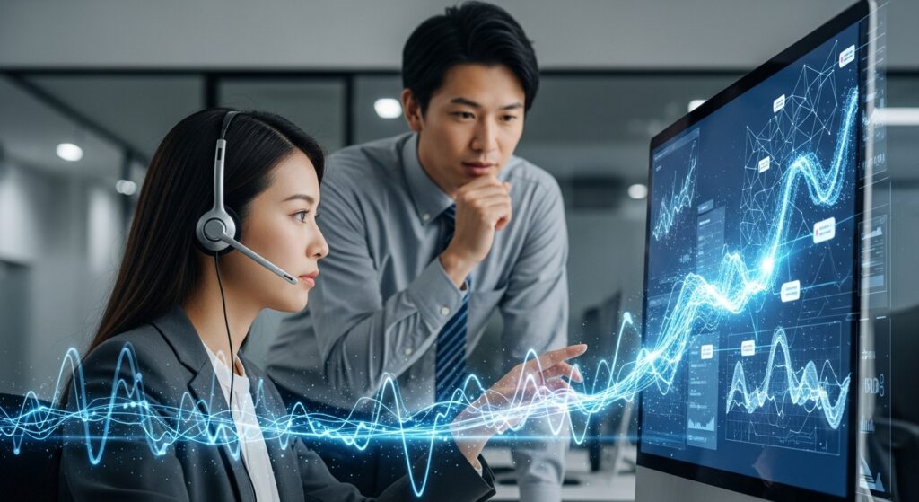 インサイドセールスの成約率が劇的向上！AI解析ツールで「売れるトーク」を科学するコーチング術