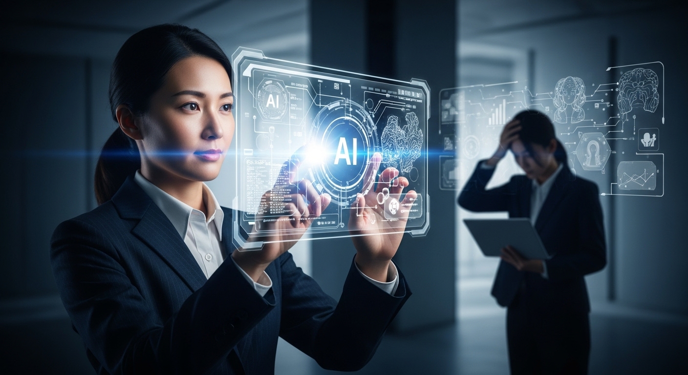 【2026年大予測】AIで「稼ぐ人」と「消える人」の残酷な違い。年末に仕込むべき「深層心理×AIスキル」3選