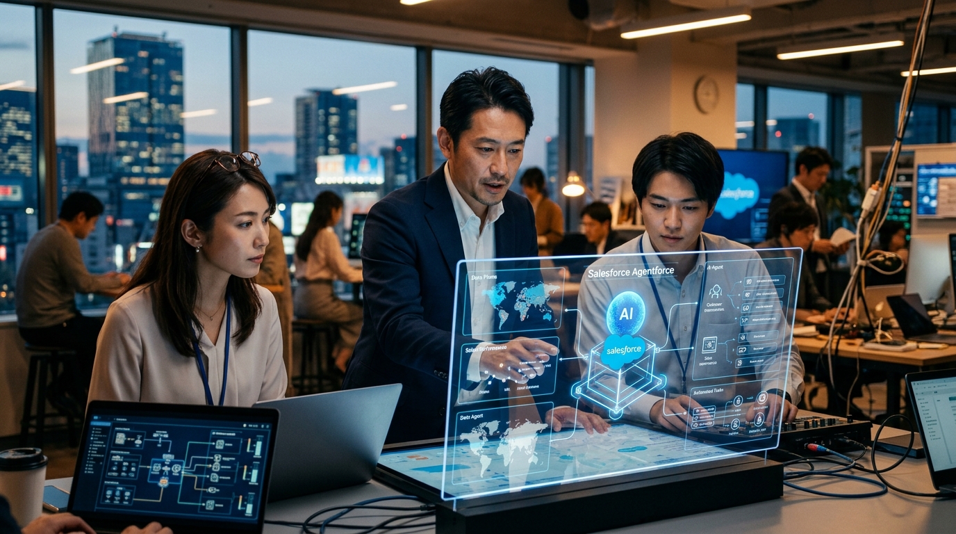Salesforce Agentforceで営業自律型エージェントを作る完全ガイド！料金設定と注意点