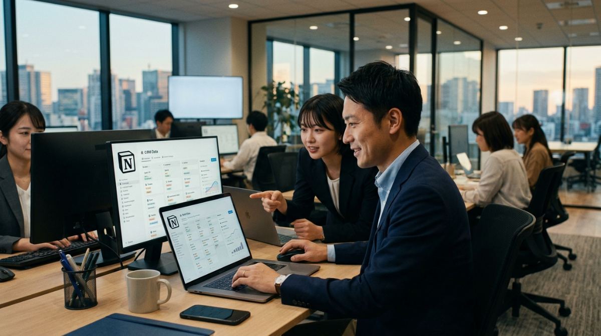 2026年の営業現場における顧客管理の課題とNotion AI導入のメリット - 1