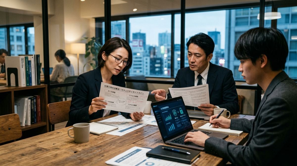 AI提案書作成におけるセキュリティ管理と導入時の注意点 - 1
