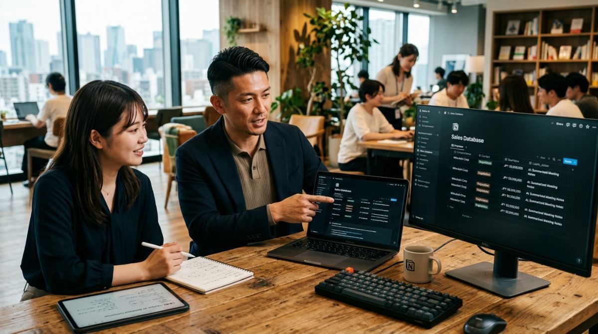 【実践】Notion AI営業データベースの基本構造とプロパティ設計 - 1