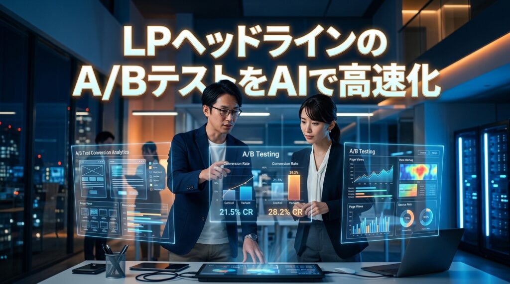 LPヘッドラインのA/BテストをAIで高速化！CVRを引き上げるプロンプト設計と個人実践検証ノウハウ