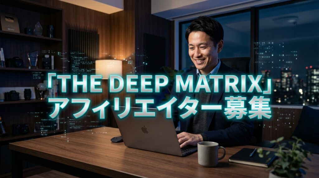 「THE DEEP MATRIX」を一緒に広めてくれる方を募集します